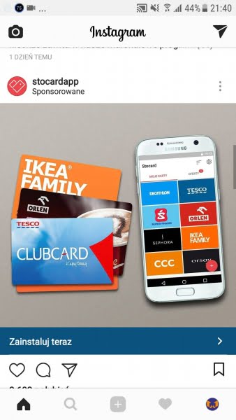 reklama instagram