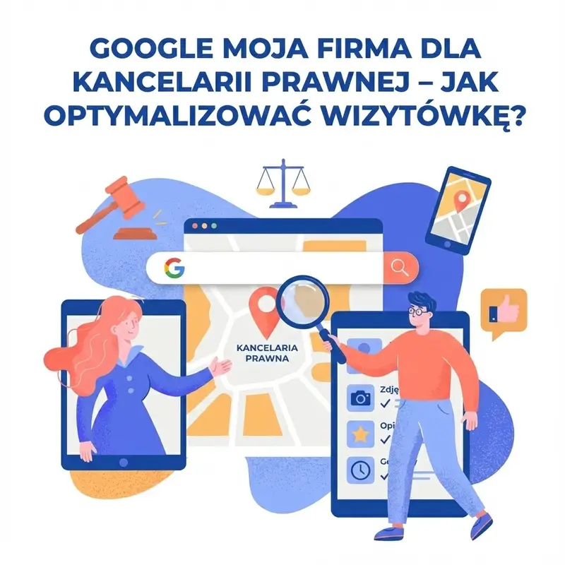 Google Moja Firma dla kancelarii prawnej – jak optymalizować wizytówkę?