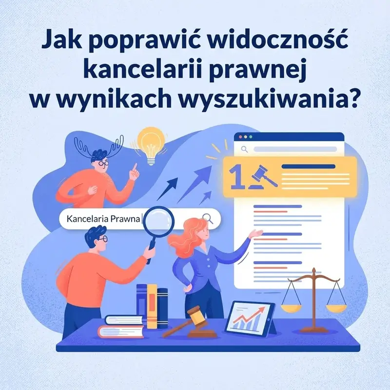 Jak poprawić widoczność kancelarii prawnej w wynikach wyszukiwania?