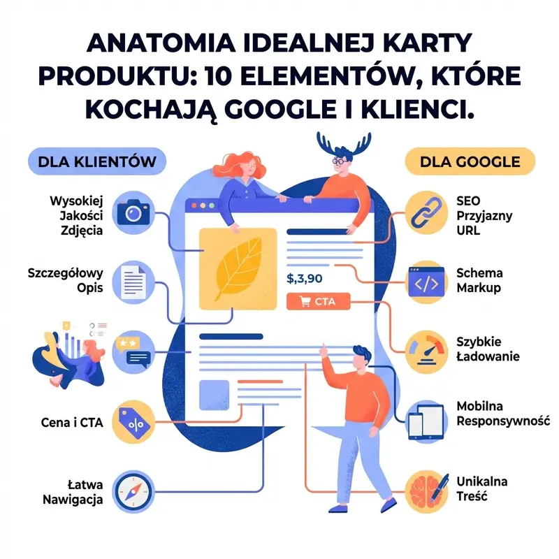 Anatomia idealnej karty produktu - 10 elementów, które kochają Google i klienci