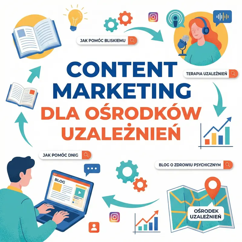 Content marketing dla ośrodków uzależnień