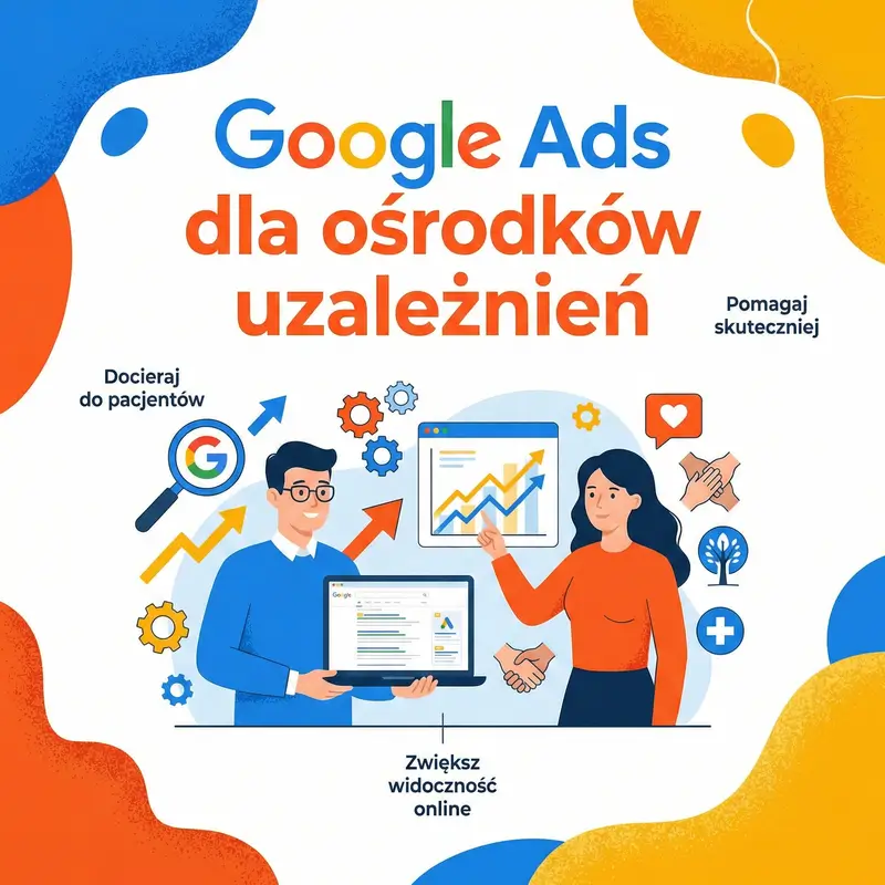 Google Ads dla ośrodków uzależnień