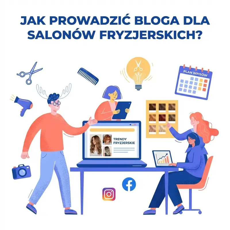 Jak prowadzić bloga dla salonów fryzjerskich?