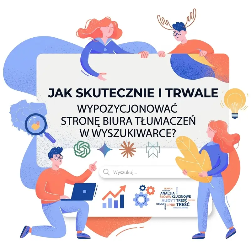 Jak skutecznie i trwale wypozycjonować stronę biura tłumaczeń w wyszukiwarce?