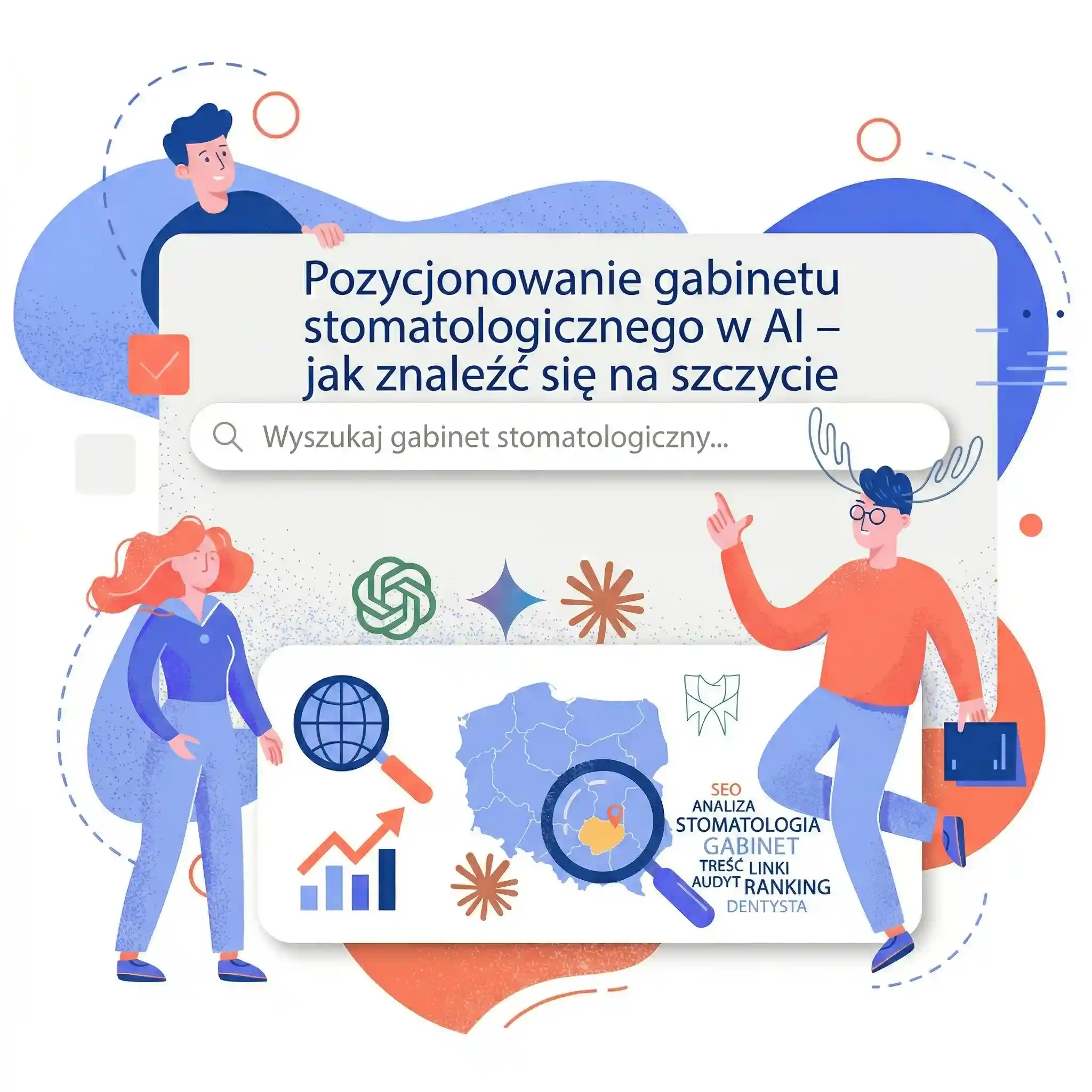 Pozycjonowanie gabinetu stomatologicznego w AI – jak znaleźć się na szczycie w 2026 roku