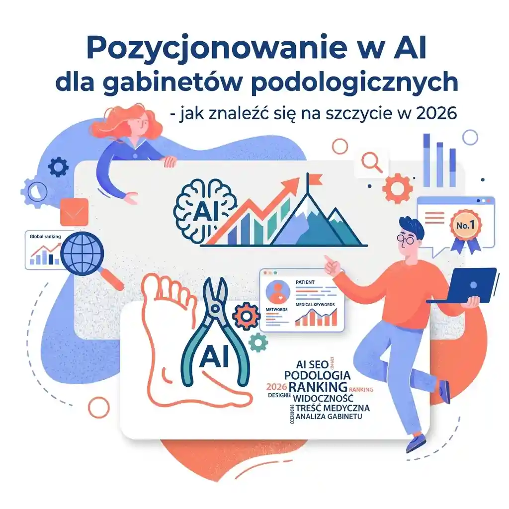 Pozycjonowanie w AI dla gabinetów podologicznych