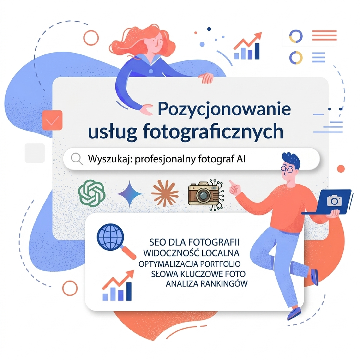 Pozycjonowanie usług fotograficznych w narzędziach AI