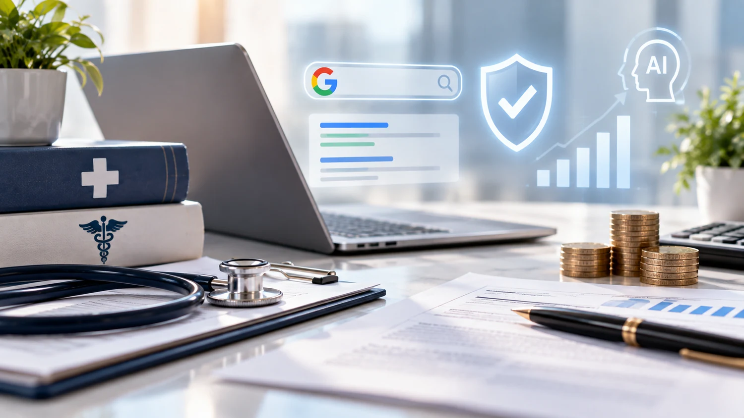Seo stron medycznych i finansowych – jak wpływa na wiarygodność w google i ai